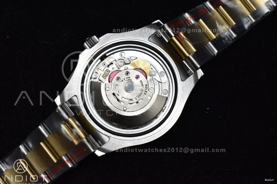 YG 116623 Edition Plated Bracelet on SS YG SA3135 GMF White Best Dial Yacht-Master 1108